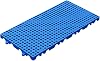 Plastic Pallet Storage Grid Pad Stacking Floor Tray Display for Basement Storage Garage Kitchen Supermarket Closet Deck (Blue 60x30x3CM/1pcs)