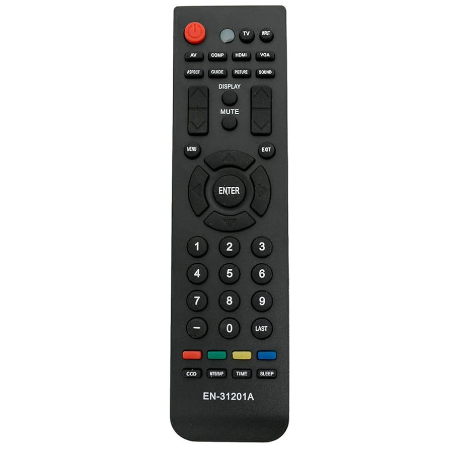 新しいVinabty en-31201?a交換リモートフィットfor Hisenseテレビltdn42?V77us ltdn46?V86us ltdn46?K20us ltd24?V86us ltdn46?K20us ltdn42?V77 Amazon.com: EN-31201A Replace Remote Control fit for Hisense