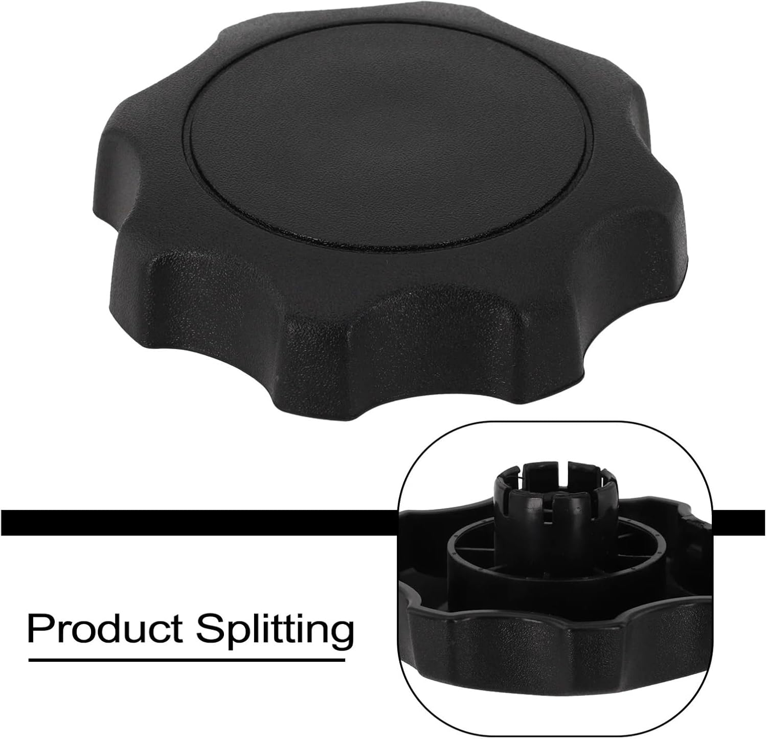 MUSM Black Abs Front Left Seating Adjuster Knob W169 A1699180026 Replacement Car Accessories