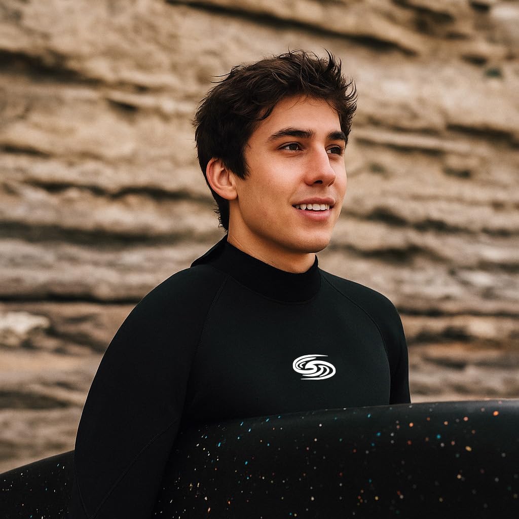 Combinaison néoprène 4/3 mm Homme – Surf, Bodyboard, Paddle – Ultra Flexible, Respirante et Confortable – Eau tempérée 12–18°C