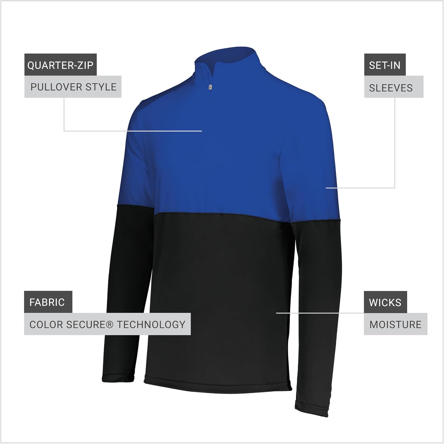 Holloway Men's Holloway Momentum Team 1/4 Zip Pullover