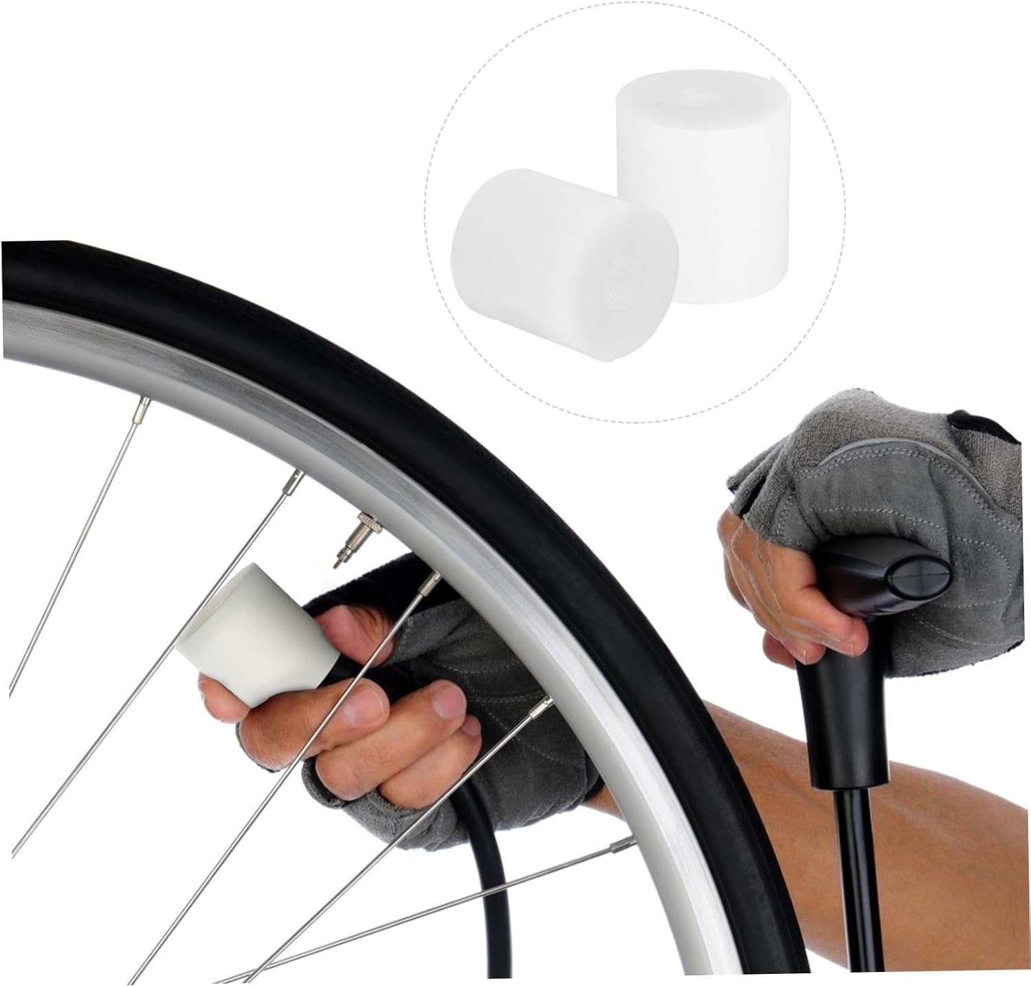 Tire Puncture Pad Flat Tire Insert Tube Puncture-Proof Tap for Bike Tyre Protective Belt Tube Liner