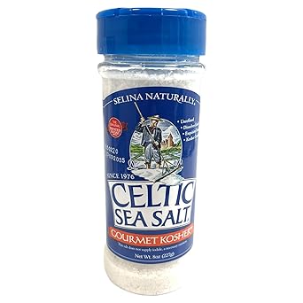 Celtic Sea Salt Gourmet Kosher Salt, shaker, 0.5-poundpack of 1