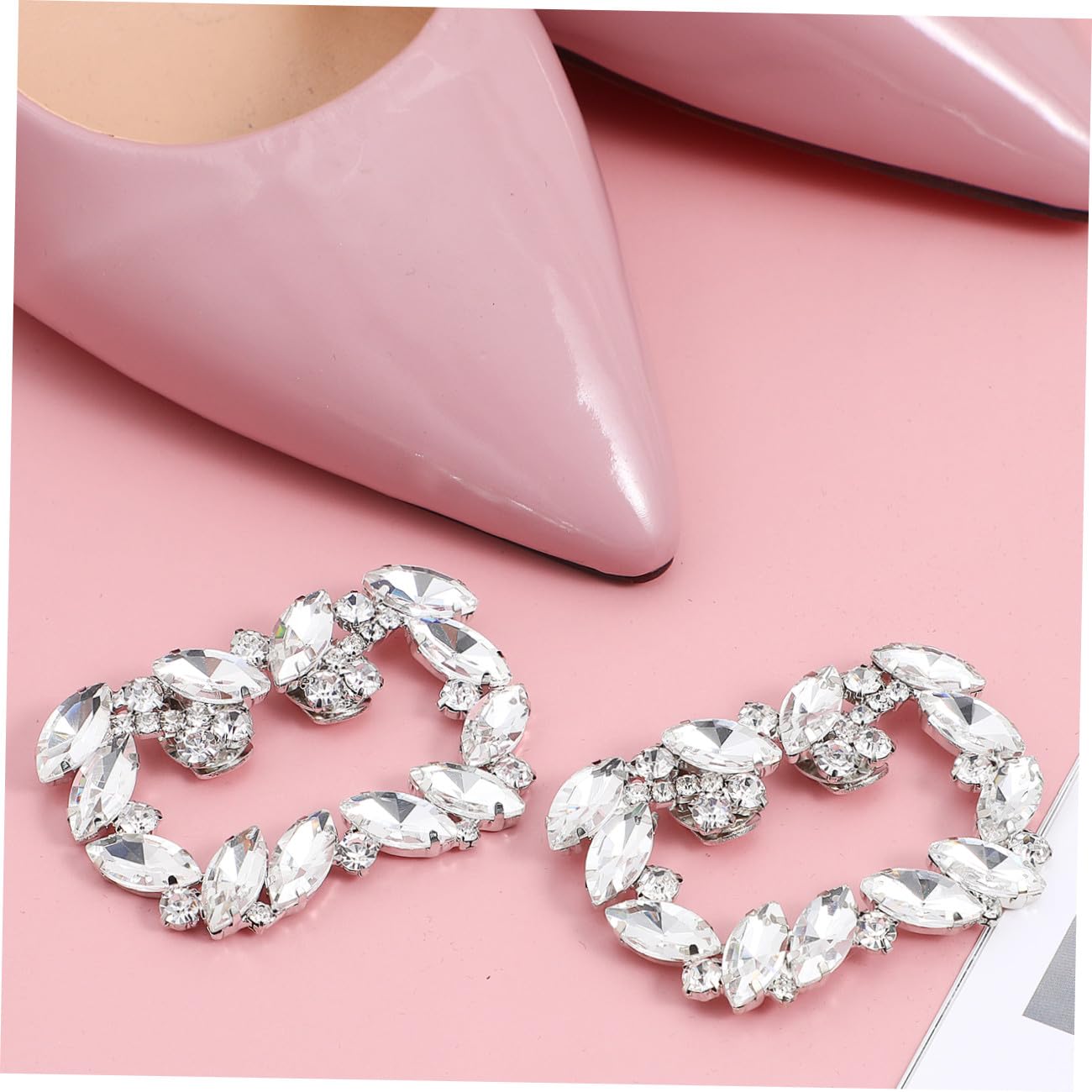BESPORTBLE Fibbia per Scarpe Sposa con Accessorio per Decorazione per Matrimoni e Clip per Scarpe Sposa Adatta