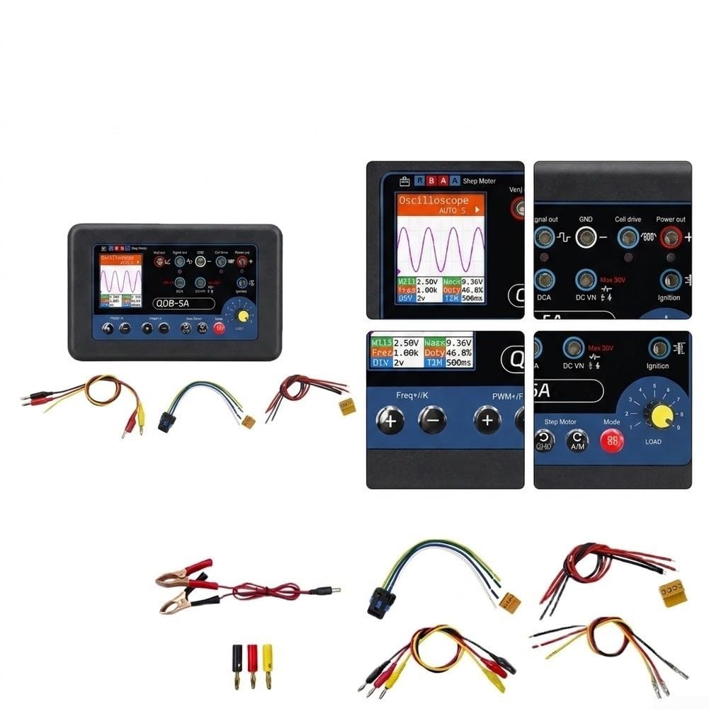 ReachMall Digitaler Kfz Prüfgerät 7 Modi Multimeter
