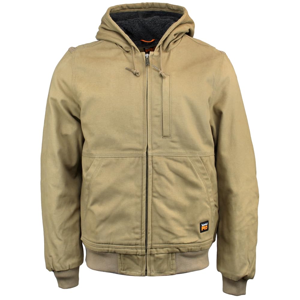 Amazon.com: Timberland PRO Gritman Lined Canvas Hooded Jacket, Dark Wheat,  Small : Clothing, Shoes \u0026 Jewelry