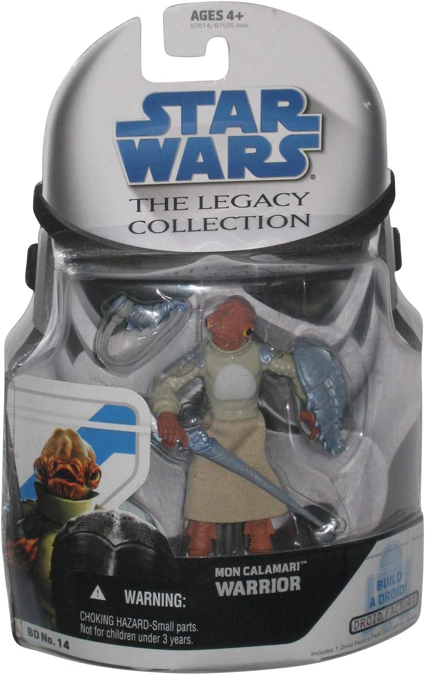 Hasbro Mon Calamari Warrior Legacy Collection (Build-a-Droid) Star Wars Action Figure