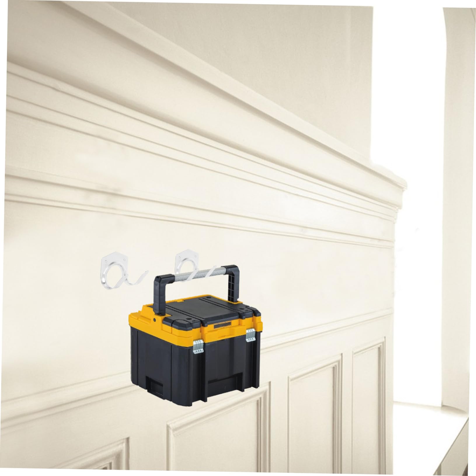 20pezzi Ganci Da Garage Carbonio Per Organizzazione e Da Installazione e Resistente Stoccaggio Versatile Per
