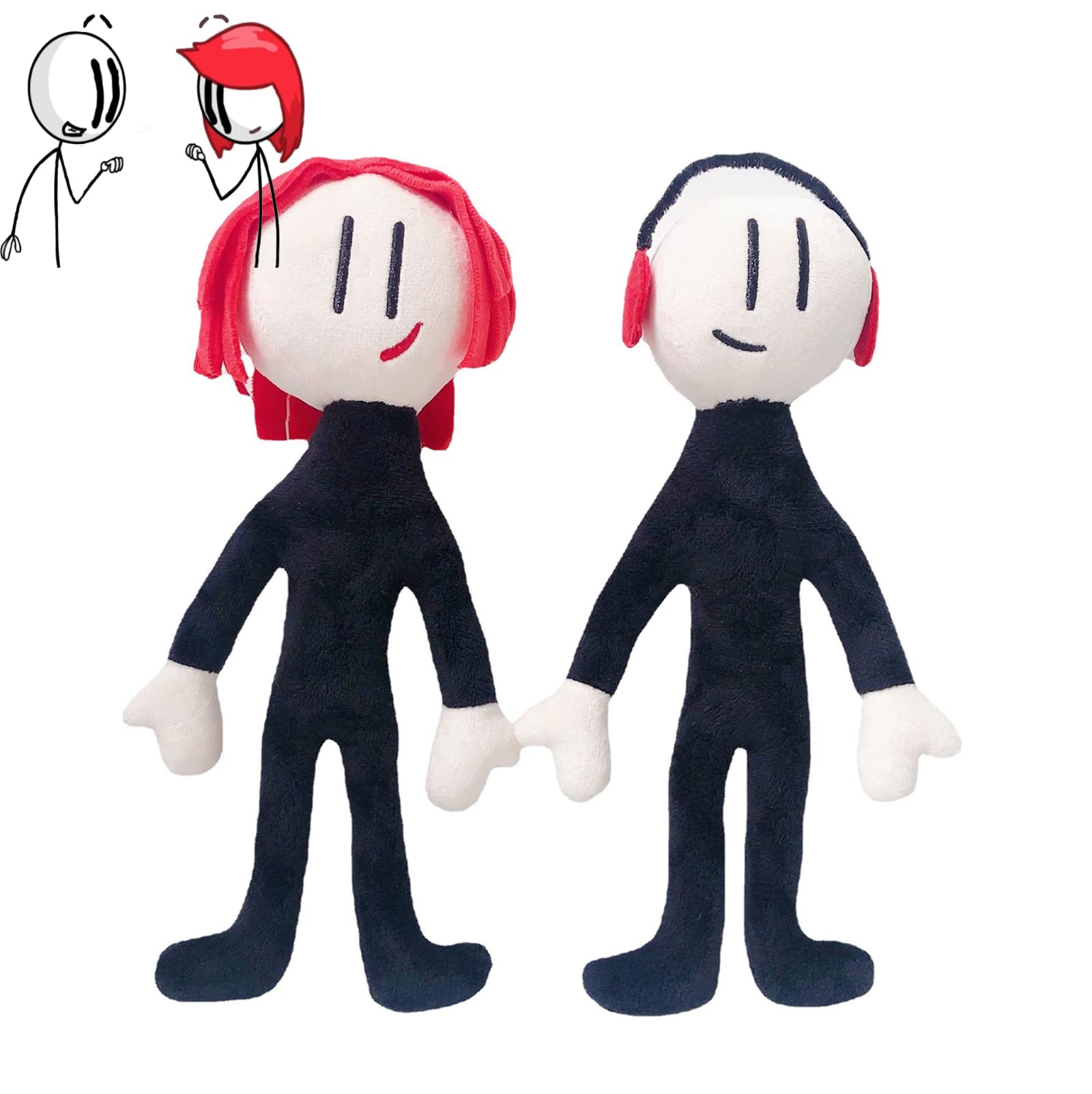 Buy kingtime Henry Stickmin Plush,henry Stickmin Plushie,the Henry Stickmin Collection Stickmin