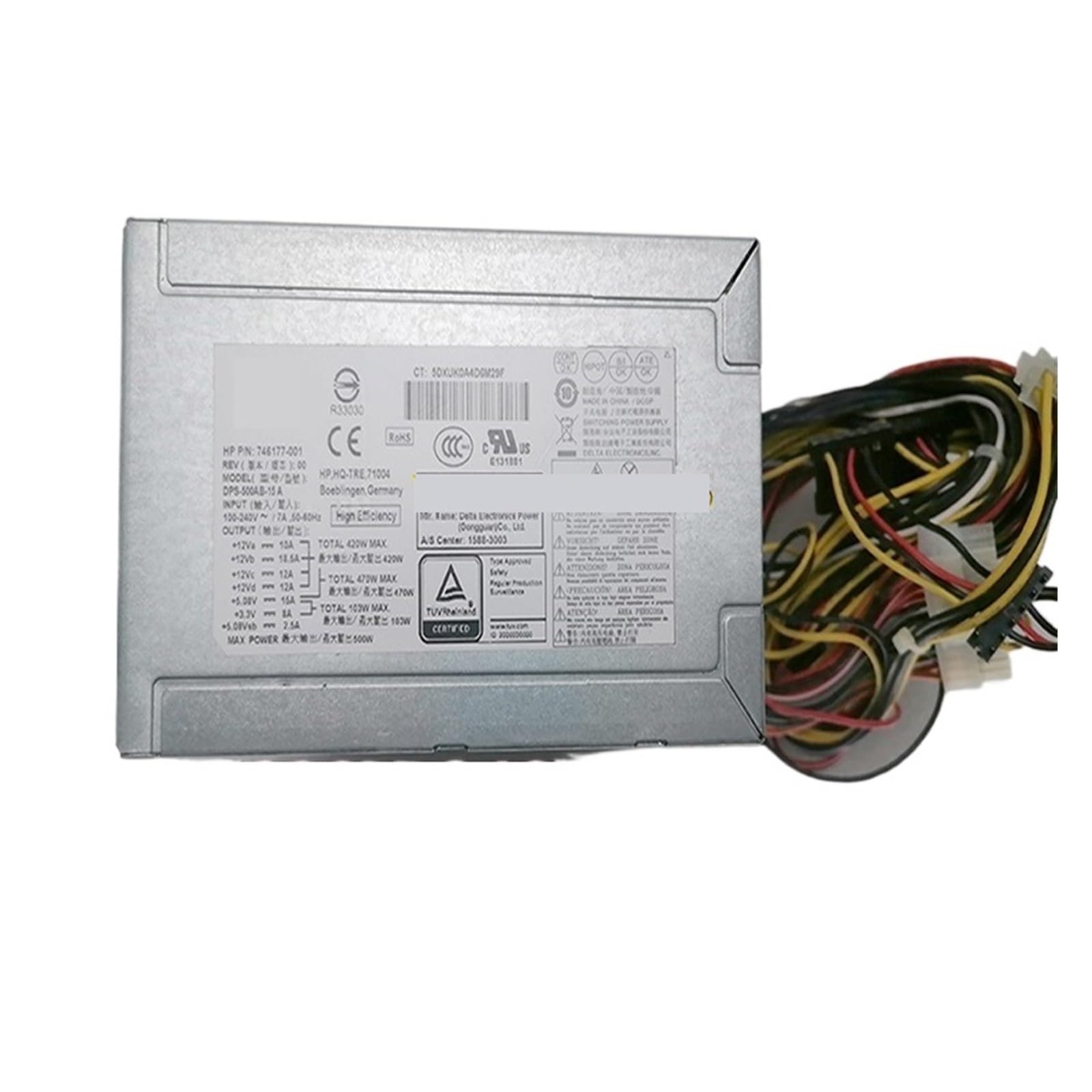 SWEWDSQG Power Supply 500W Power Supply DPS-500AB-15A