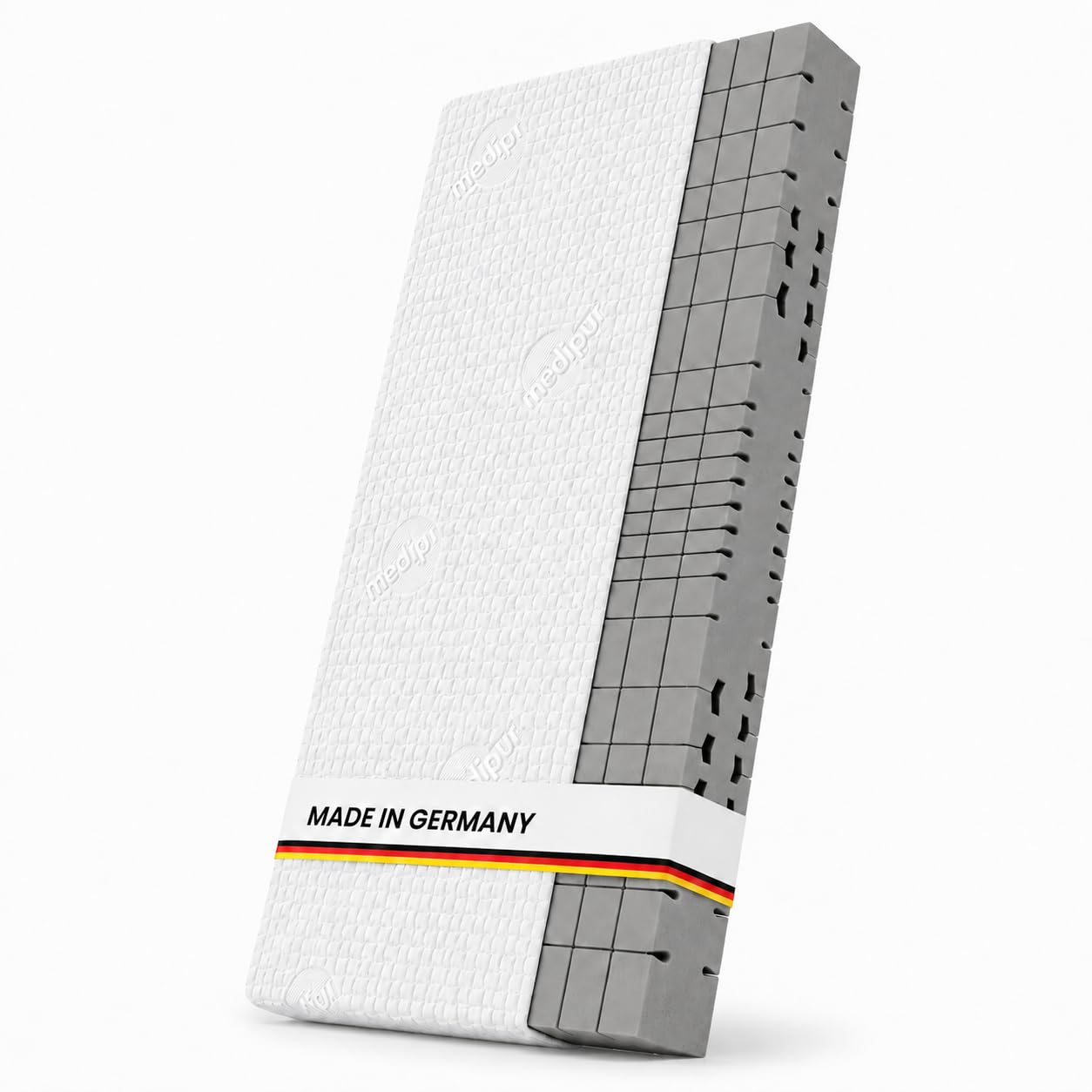 FMP Matratzenmanufaktur orthopädische 7 Zonen Kaltschaummatratze Sleep-Line-Classic Medipurbezug Härte: H3 (ab 85kg) Gr.180x200 cm