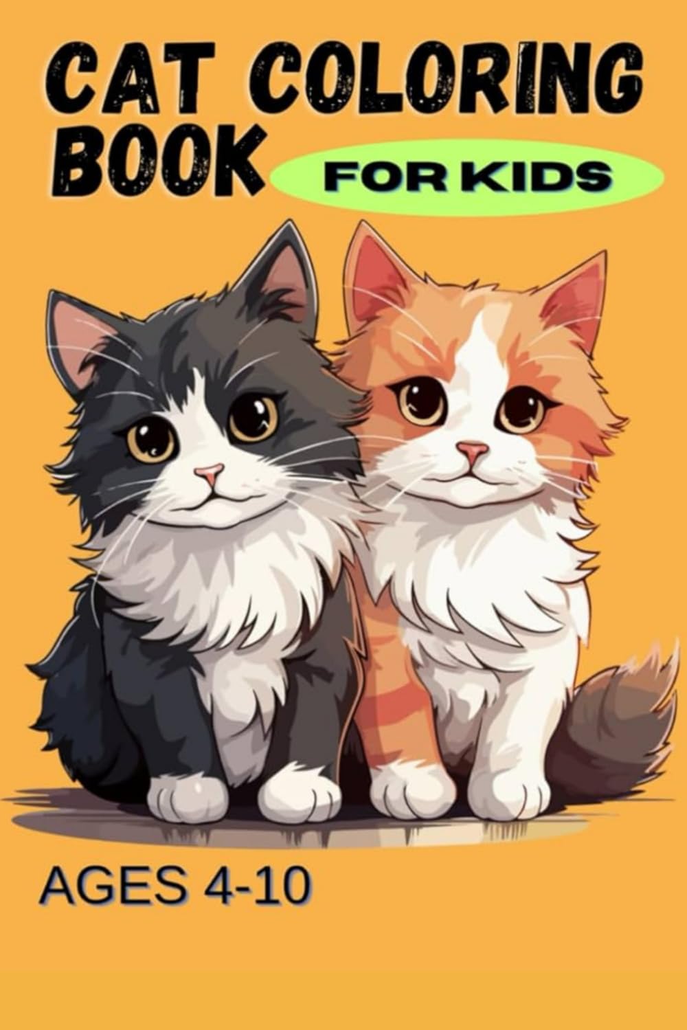 Cute Cats Coloring Book: Cute and Playful Cats for Little Artists