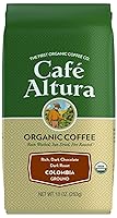 Vista 13 de Café Altura, Colombia, tostado oscuro, orgánico, café en grano entero, bolsa de 10 onzas