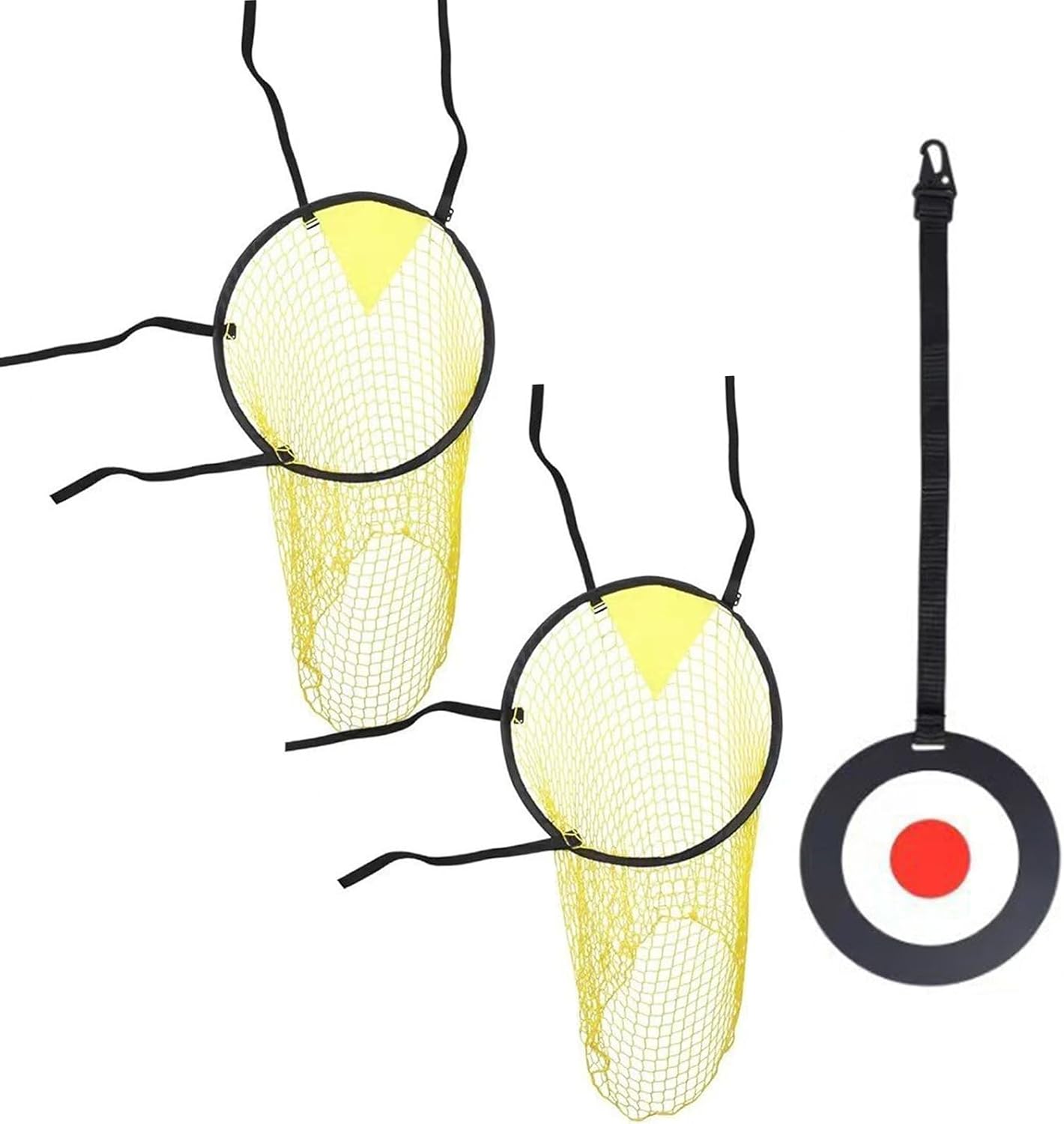 Targets with Training Net Football Goal Shootings Targets Disc Soccer Equipment Enduring Football Practice Equipment