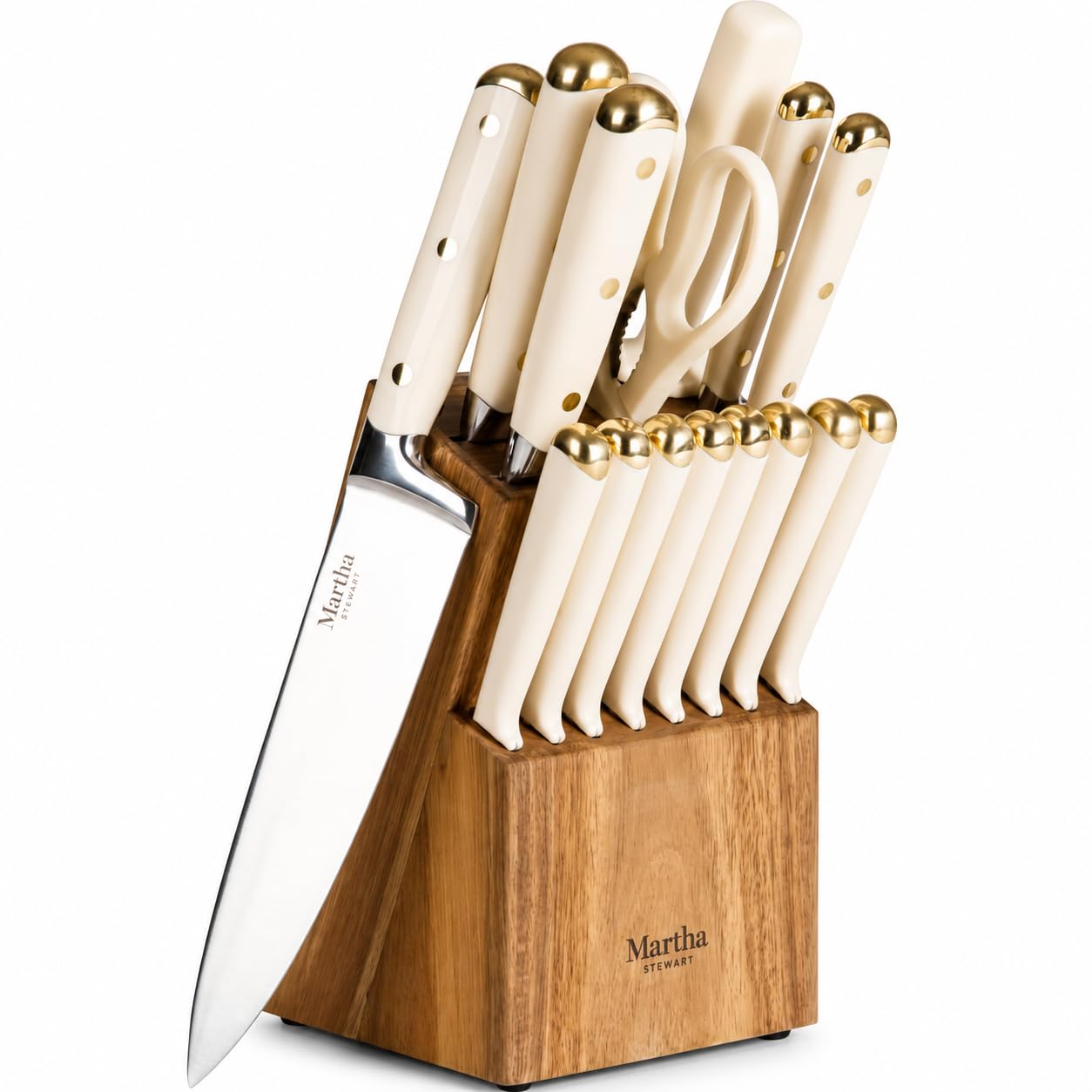 Martha Stewart Knife Block Set 16-Piece Lockton