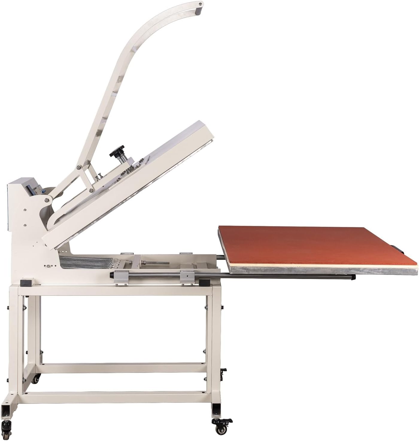 32x40 Inch Heat Press, 220V 8000W High Pressure Clamshell Heat Press Machine for Business, Large Professional Digital Control Heat Transfer Machine for Sublimation, Sliding Base Design