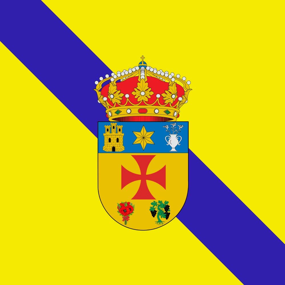 Drapeau Villasidro Burgos grand format pour mât extérieur