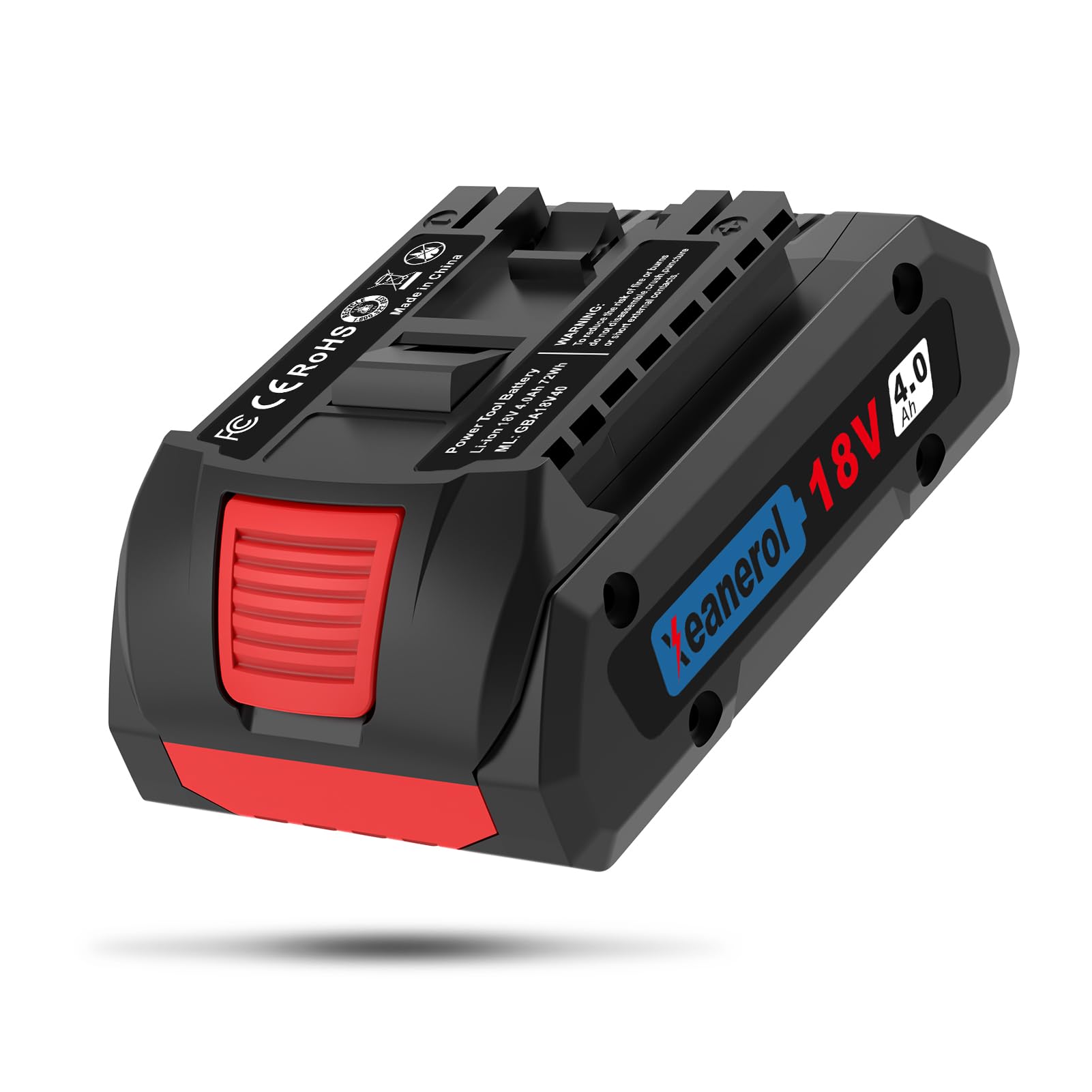 4.0Ah Replacement for Bosch 18V Battery, Lithium Ion Battery Compatible with Bosch 18 Vol…