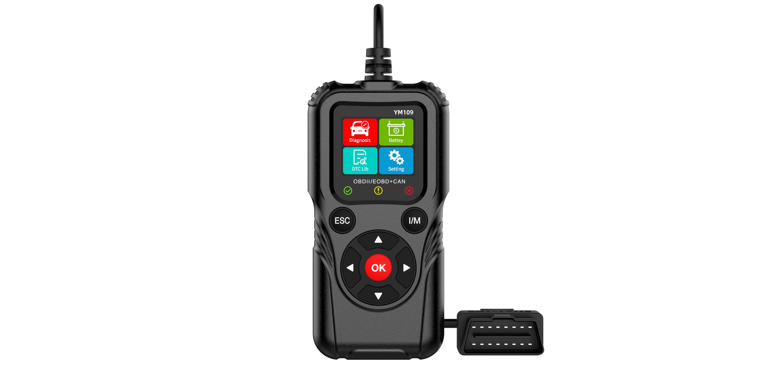 OLINOWL Scanner OBD2 for Chevrolet Matiz M200 2005-2010