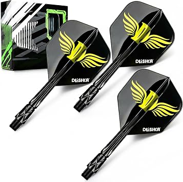 Professional Steel Tip Darts Set With Integrated Dart Flights And Stems Precision Balanced 2BA Thread Steel Darts For Home Club And Competitive Play