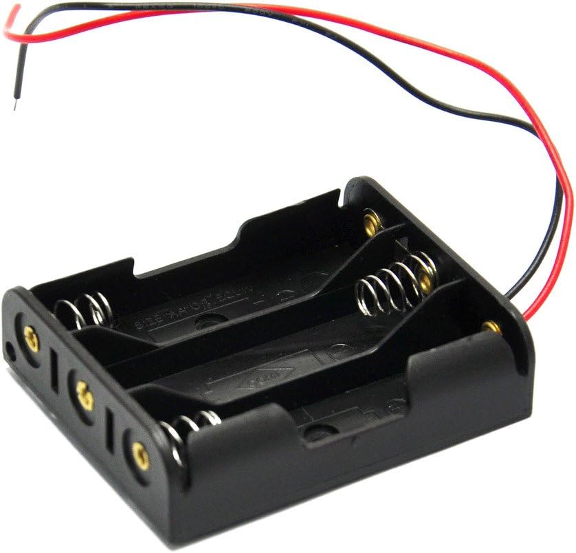 Amazon.com: Gikfun 3 AA Battery 1.5V Holder Box Case for Arduino Test ...
