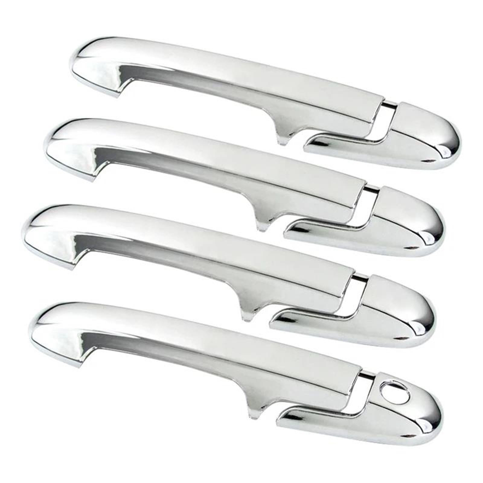 Yytemd One Color Car Exterior Door Handle Cover Trim For Accord 2003-2007 Chrome