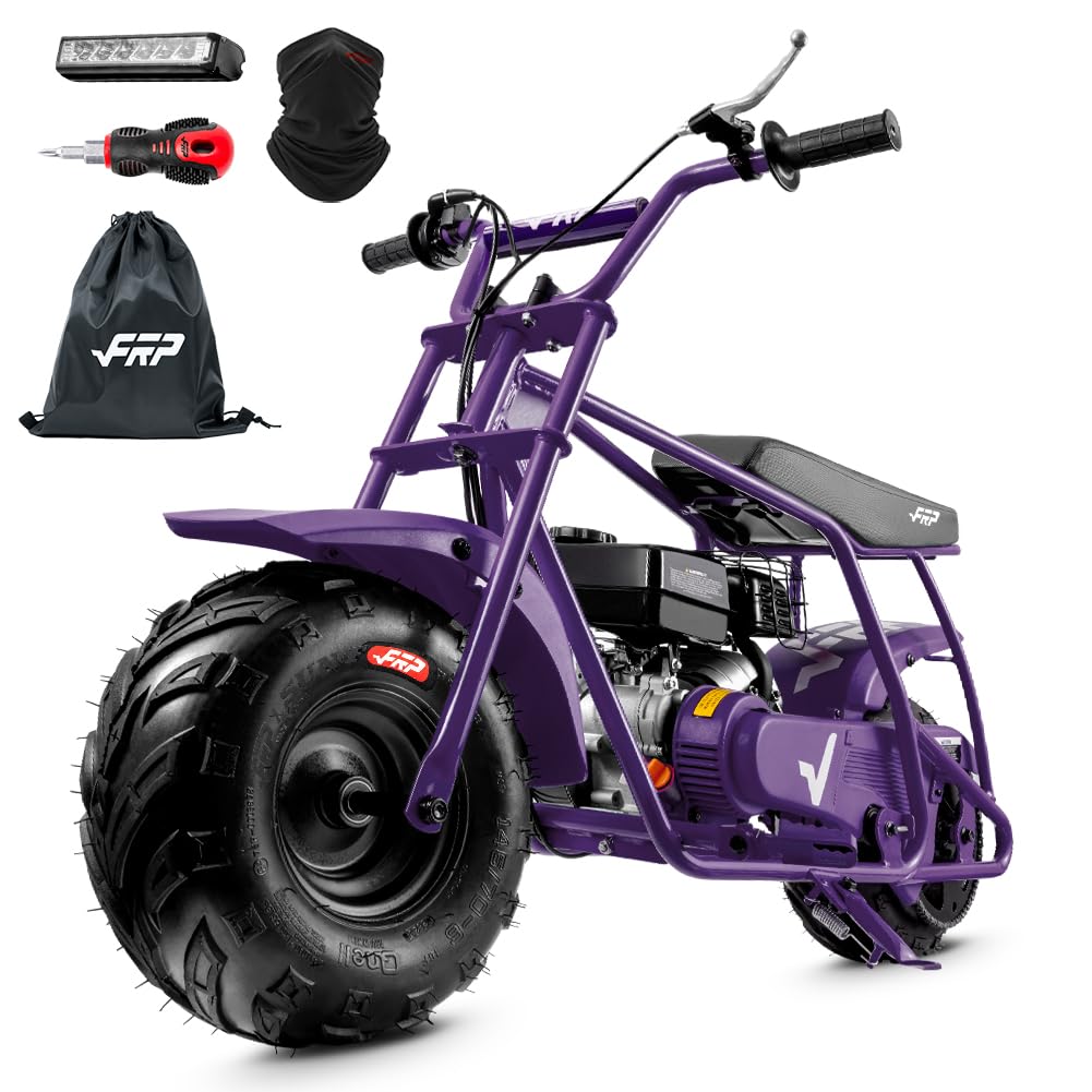 FRP GMB100 Plus Gas Mini Bike 99cc 4-Stroke Off Road Headlight &amp; Gaiter