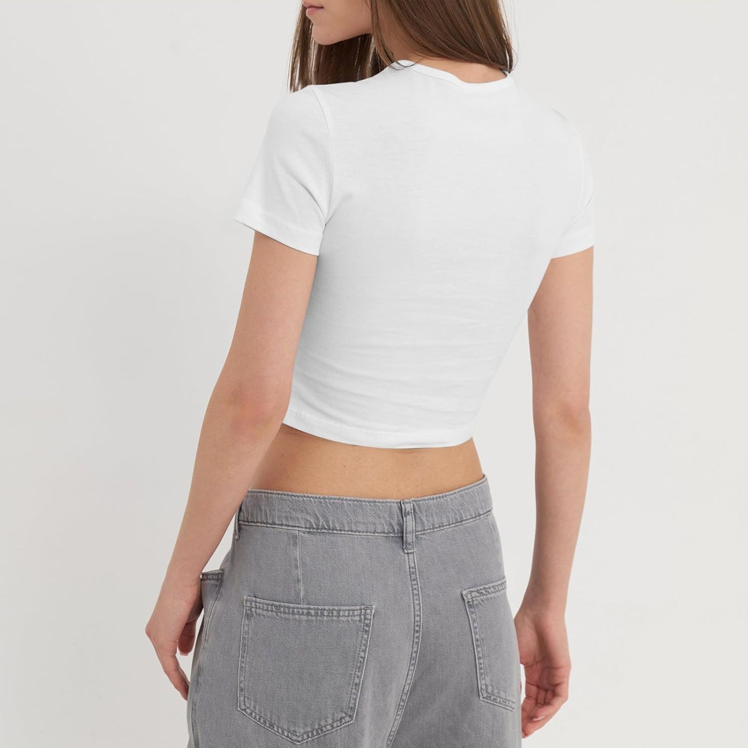 Graphic Baby Tees for Women Y2k Save Water Drink Tequila Shirt Vintage 90s Aesthetic Grunge Funny Drinking Crop Tops - Image 5