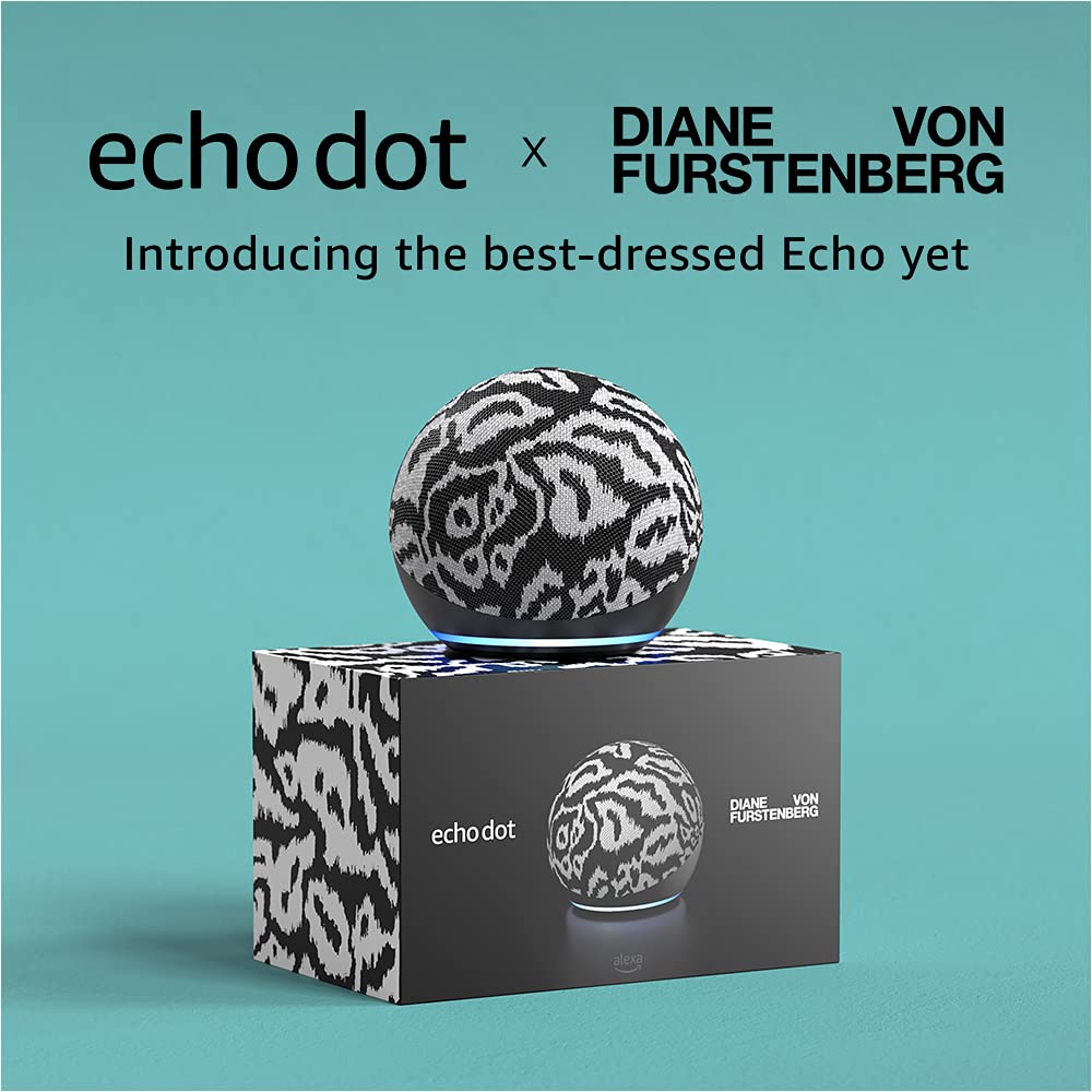 Echo Dot 4th Gen Limited Edition Diane von Furstenberg Ikat A  | amzdealz
