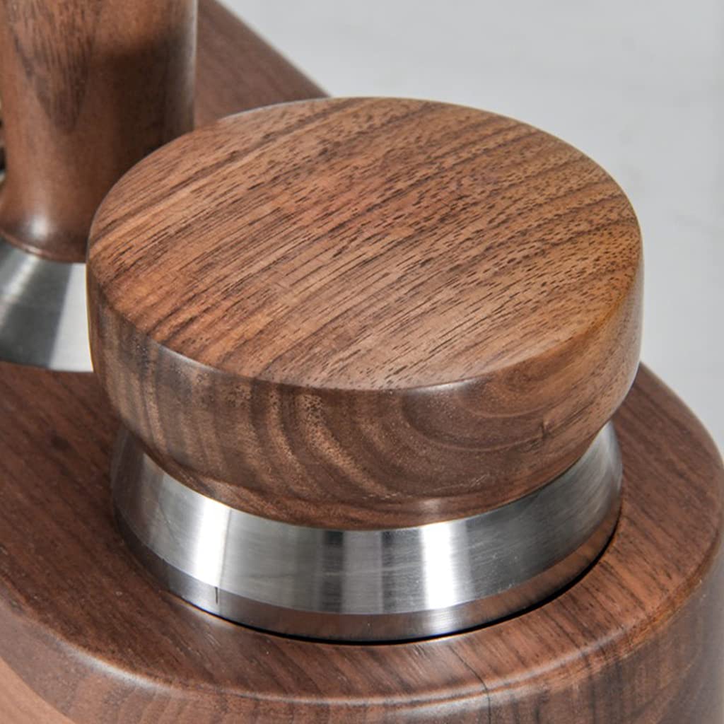 Juego de 1 distribuidor de café expreso para nivelador de palma, herramienta de madera