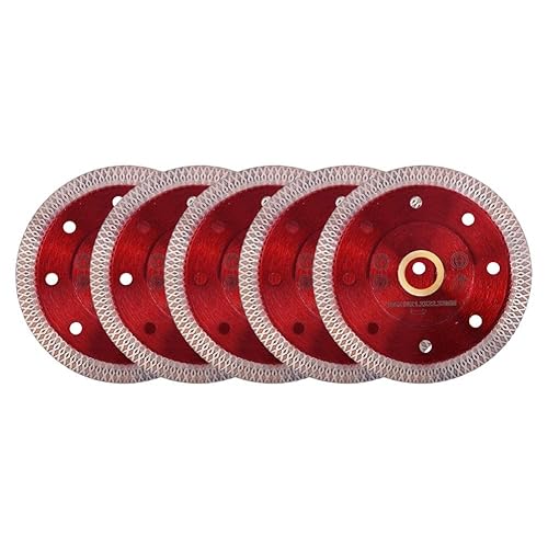 Miniatura 22 de GoYonder Hoja de diamante de 4.5 pulgadas para amoladora angular, hojas de sierra de diamante superfinas para corte húmedo y seco, hoja de diamante