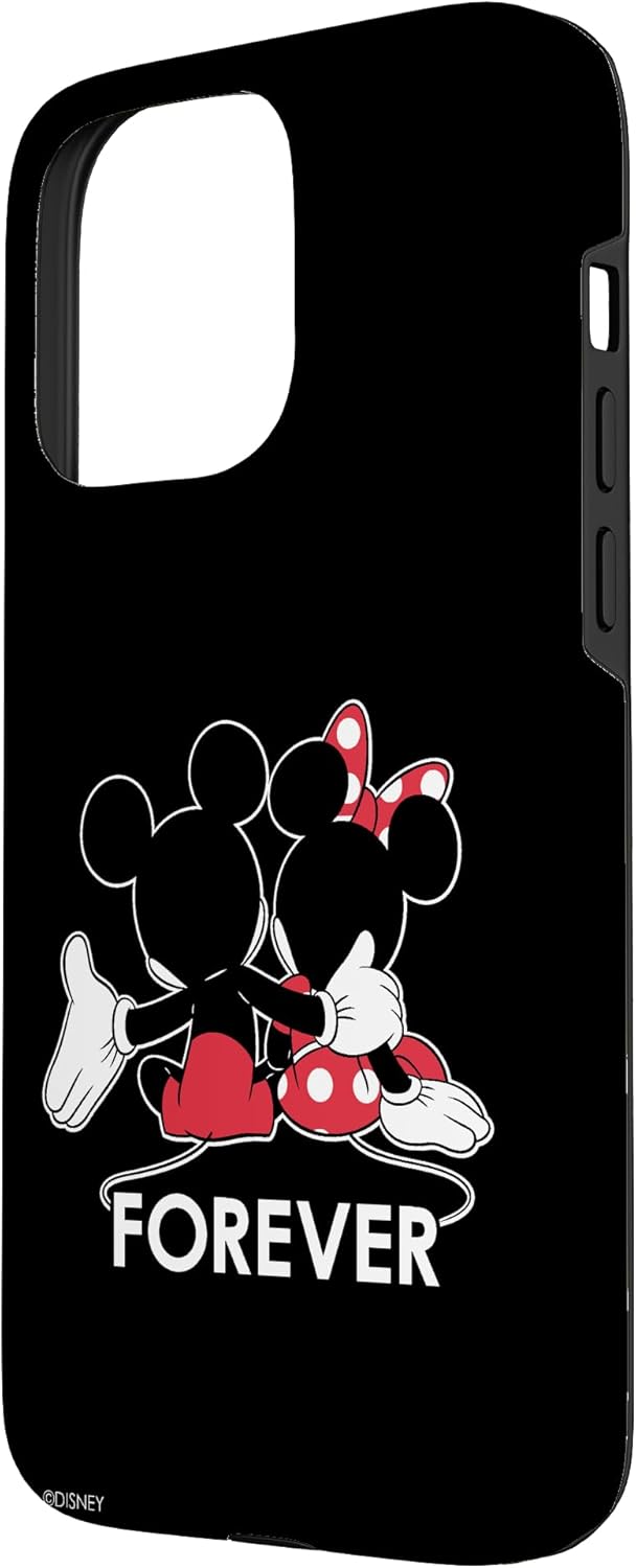 iPhone 15 Pro Max Disney Mickey and Minnie Mouse Silhouettes Forever Case