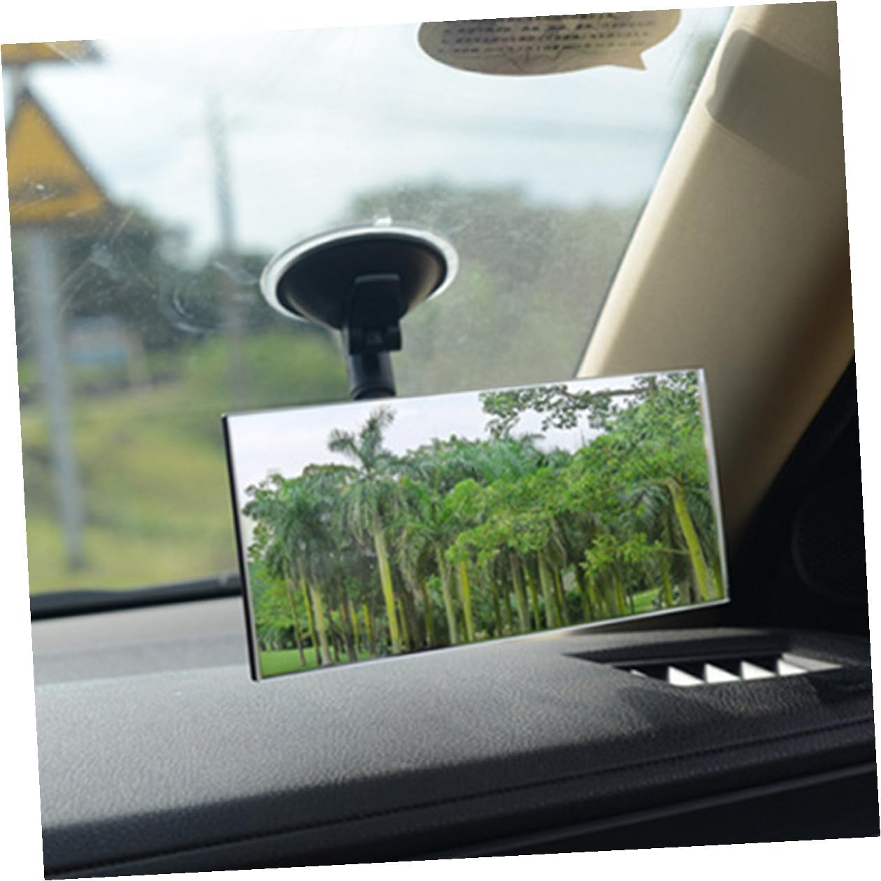 Totority 2pcs Car Rear View Mirror with Suction Cup for Rear-facing Car Seats Safety Mirror for Back Seat Observation