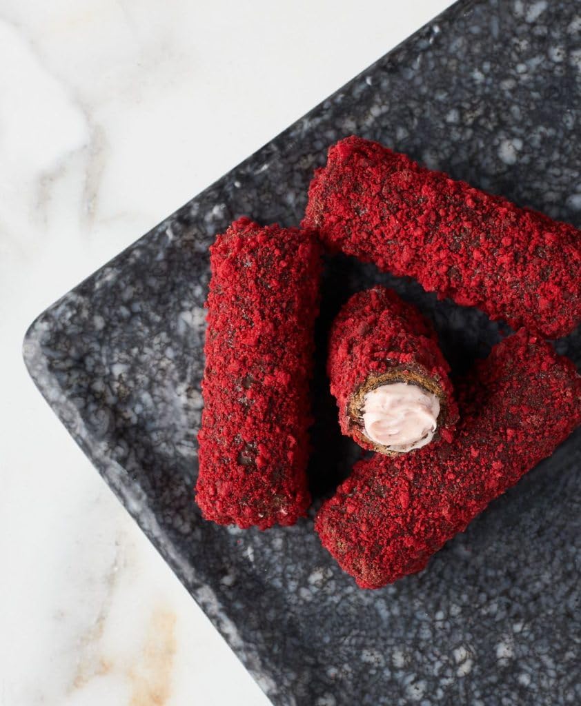 Biscotti Tsoungari - Markolato– Wafer Roll With Choco Cherry Cream, 170g (5.99 oz) - Image 4