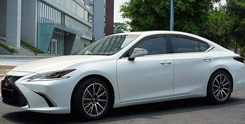 AUTO CLOVER Lot de 4 déflecteurs d'air de qualité supérieure pour Lexus ES 2019+ Cover