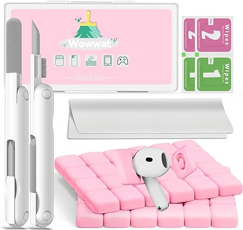 Miniatura 7 de Kit de Limpieza para Airpods, Auriculares Bluetooth 3 en 1 Bolígrafo de Limpieza Multifunción y Masilla de Limpieza, para Puerto de Carga de