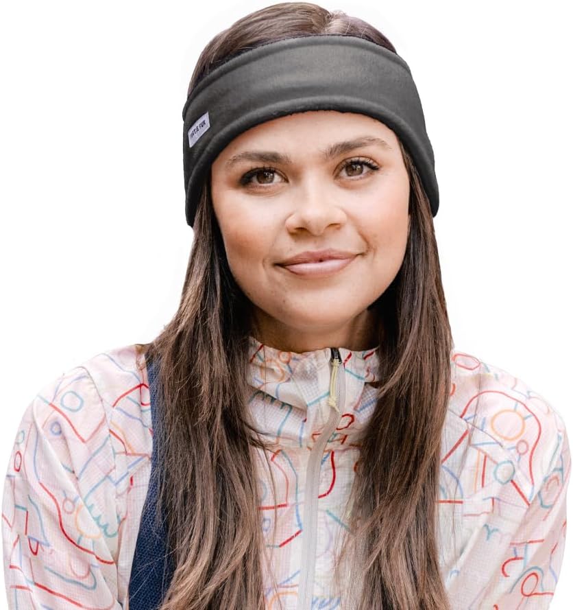 Bang Band - Warm Headbands for Men and Women Made with Soft, Moisture-Wicking Fleece with Extra Width at Ears