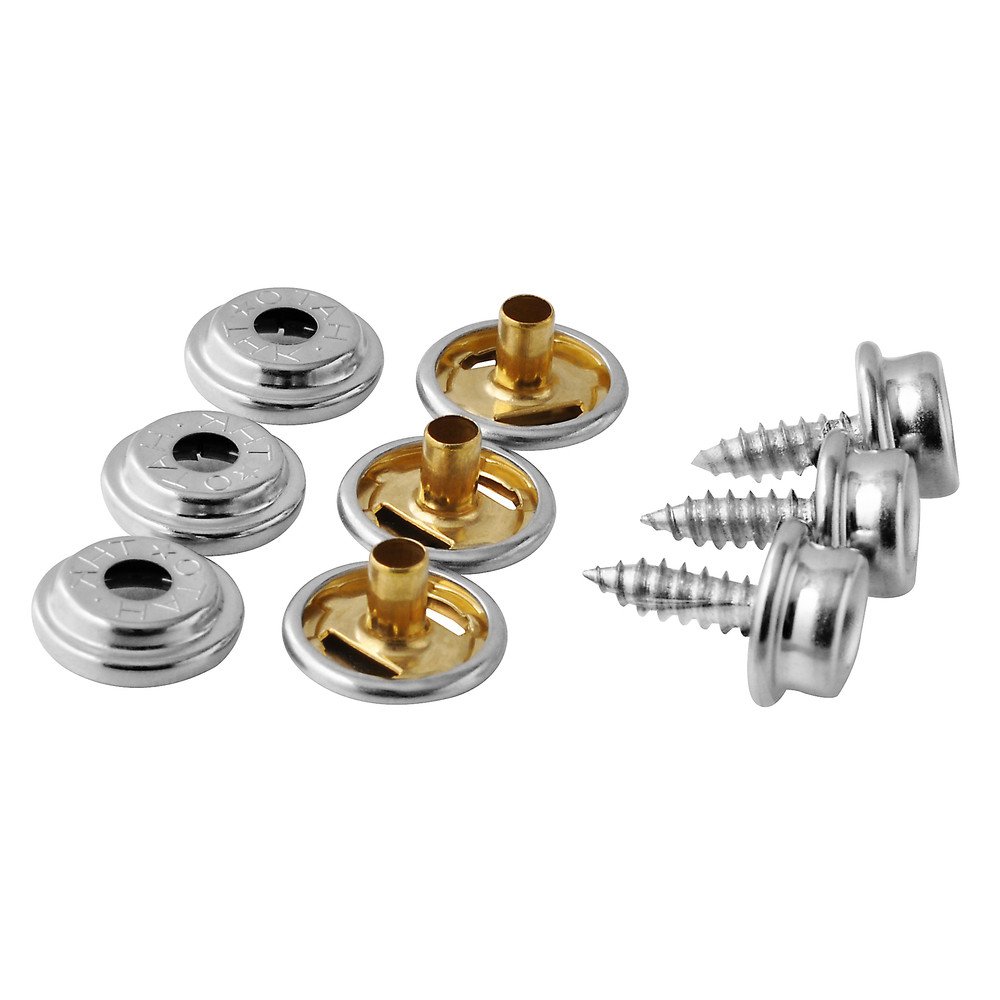 Amazon | Greencross リングホックネジ付 15mm 6組入 RHS-15 | 皮