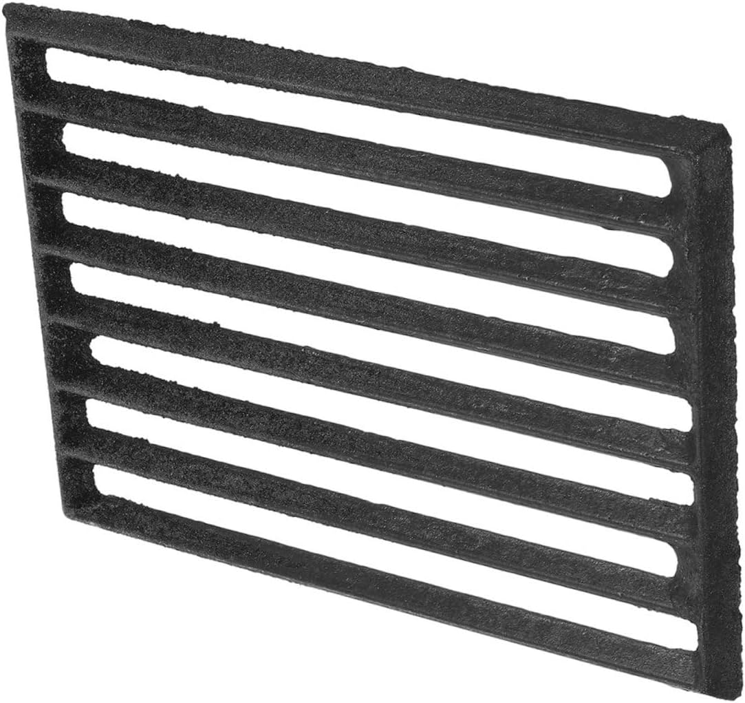 BESPORTBLE Iron Fire Grate for Outdoor Firewood and Barbecue High-Temperature Resistant Grate for Fireplace and Campfire Use Sturdy Construction