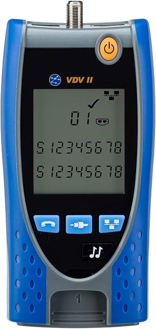 TREND Networks | R158000 | VDV II | Voice, Data and Video Cable Verifier | Copper Cable Tester | Advanced Wiremap & Troubleshooting Tool