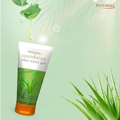 Miniatura 10 de 2 gel de aloe vera Patanjali 51fl oz paquete de 2 - Envío por FedEx por Patanjali