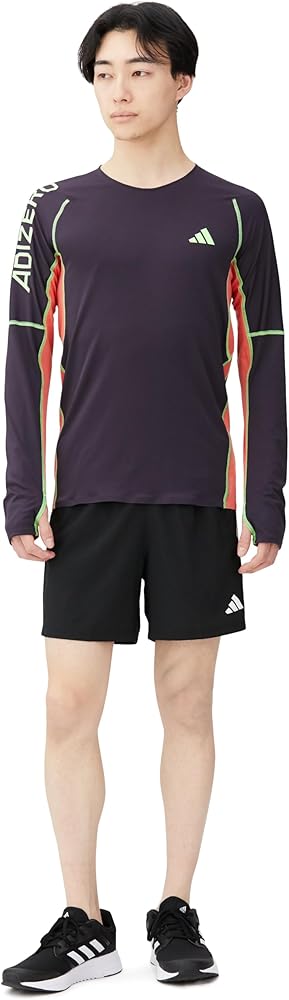 Amazon | [アディダス] ランニング 長袖 Tシャツ EKIDEN 長袖 メンズ