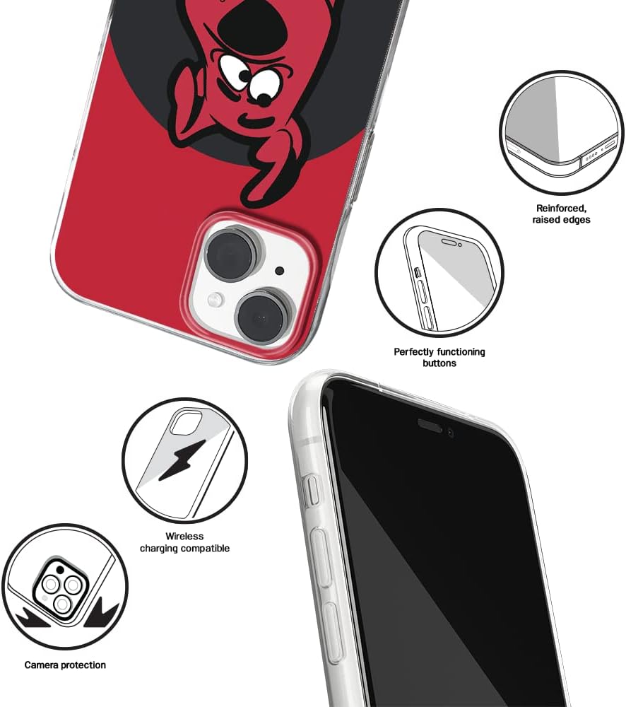 ERT GROUP Mobile Phone case for iPhone 14 Original and Officially Licensed Scooby Doo Pattern 012 optimally adapted to The Shape of The Mobile Phone, case Made of TPU