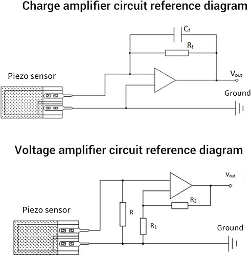 Miniatura 2 de Hilitand Flexible Piezoelectric Film Sensor, High Sensitive Polymer PVDF Piezoelectric Sensor, Motion Detectors