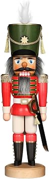 Christian Ulbricht Nutcracker - Red Soldier - Glazed