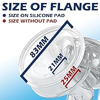 Vista 6 de Elfzone Extractor de Leche Manual - Bomba de Mano de Succión Ajustable de Silicona para Lactancia, Pequeño Extractor Manual Portátil de Leche