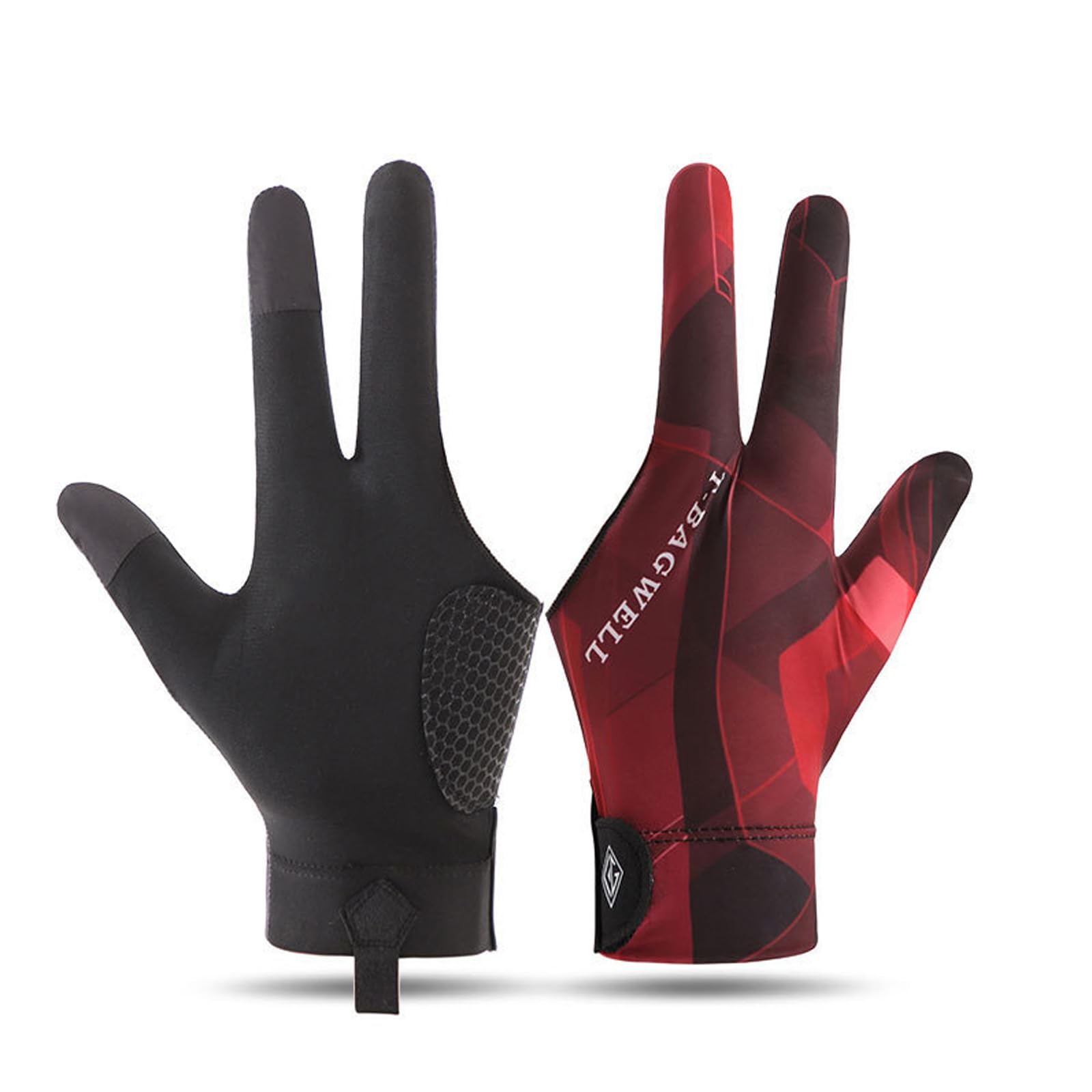 Snooker Gloves Left Hand, Professional Snooker Gloves for Left-Handed Players, Enhanced Grip and Comfort, Three-Finger Touch Screen Design, Lightweight and Durable for Competitive and Casual Play-image-36