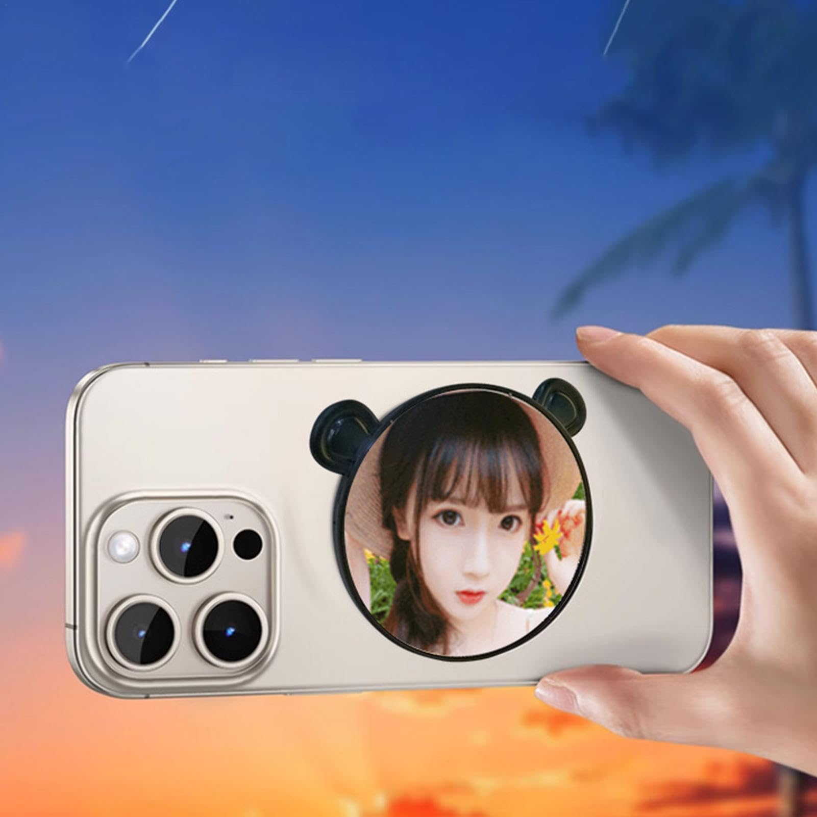 Accorio De Pejo De Pantalla De Selfie Inalámbrico Para Teléfono Selfie Transmisión En Vivo Cámara Trasera Dispositivo De Pejo De Selfie Trasero Magnético - AliExprs