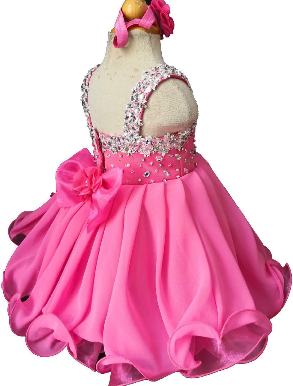 Jenniferwu Pageant Dress Handmade Beaded Dresses Toddler Pageant Princess Dress