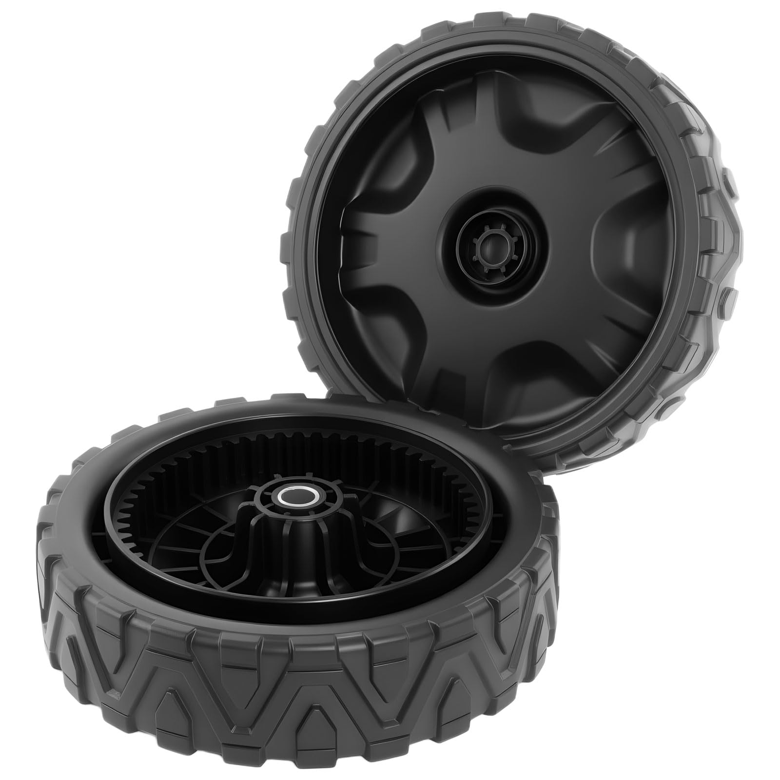 Photo 1 of (2 Pack)8" Lawn Mower Wheels Replace #634-05040 Compatible with Cub Cadet, Craftsman, MTD Gold, Yard-Man, Columbia, Brute Self-Propelled Mowers